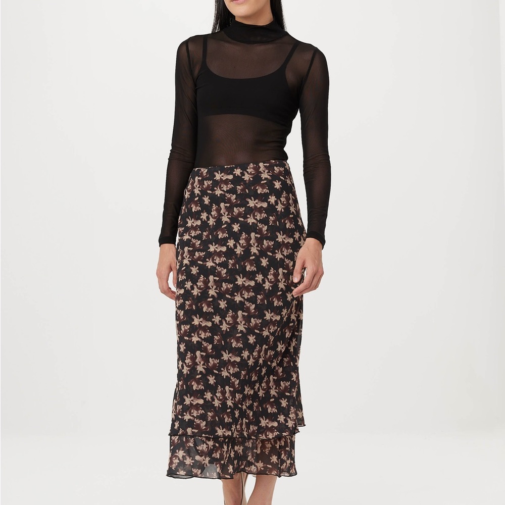 Frank And Oak Layered Maxi Skirt NWT